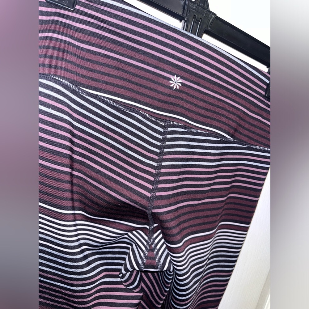 HIGH RISE EXPANSE STRIPE CHATURANGA™ TIGHT Size XS - Picture 4 of 10